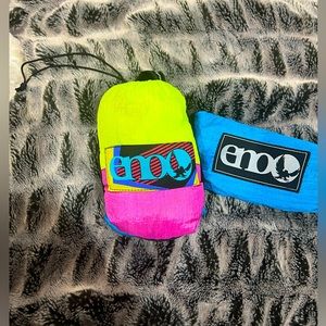 ENO Double Nest Hammock and straps.